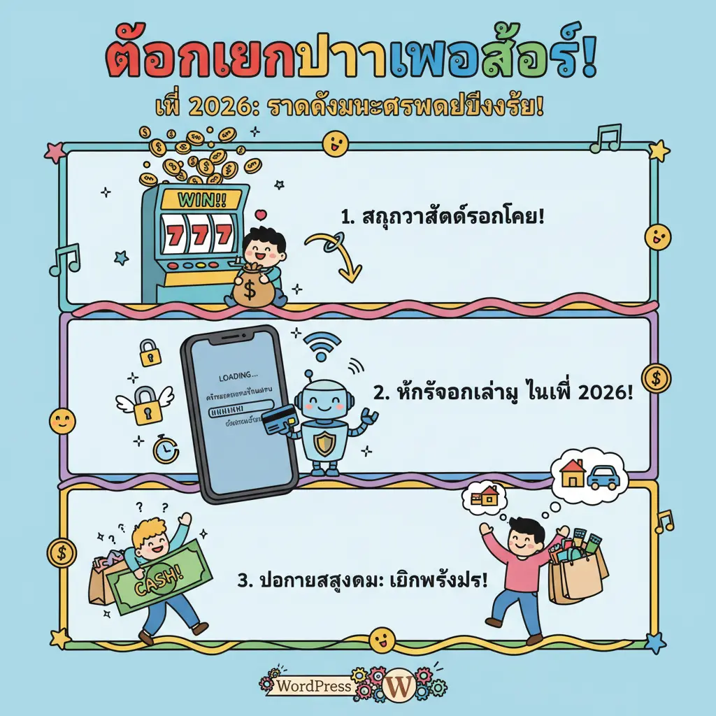 สอน วิธี เข้า เว็บ สล็อต - WordPress