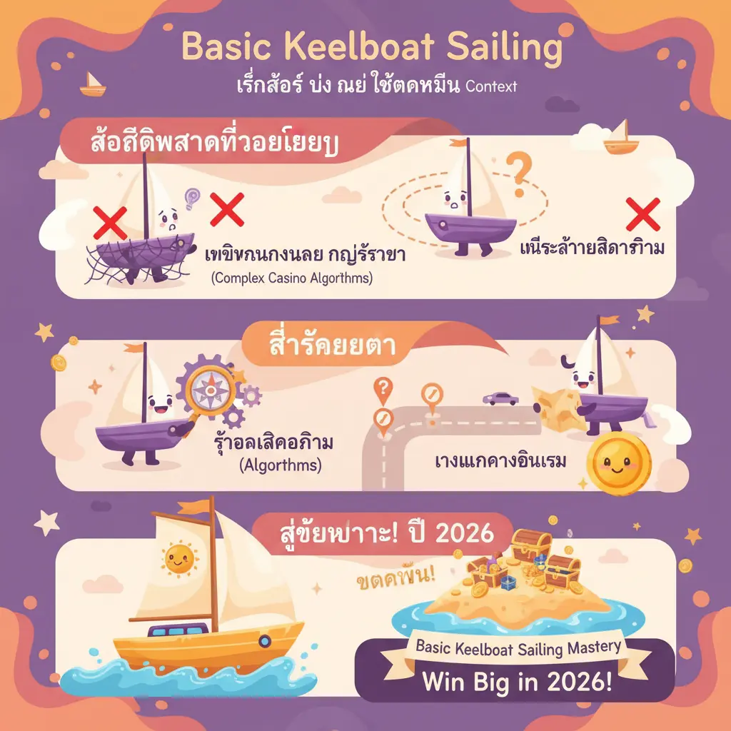 เล่นสล็อต ยัง ไง ให้แตกหมื่น - Basic Keelboat Sailing
