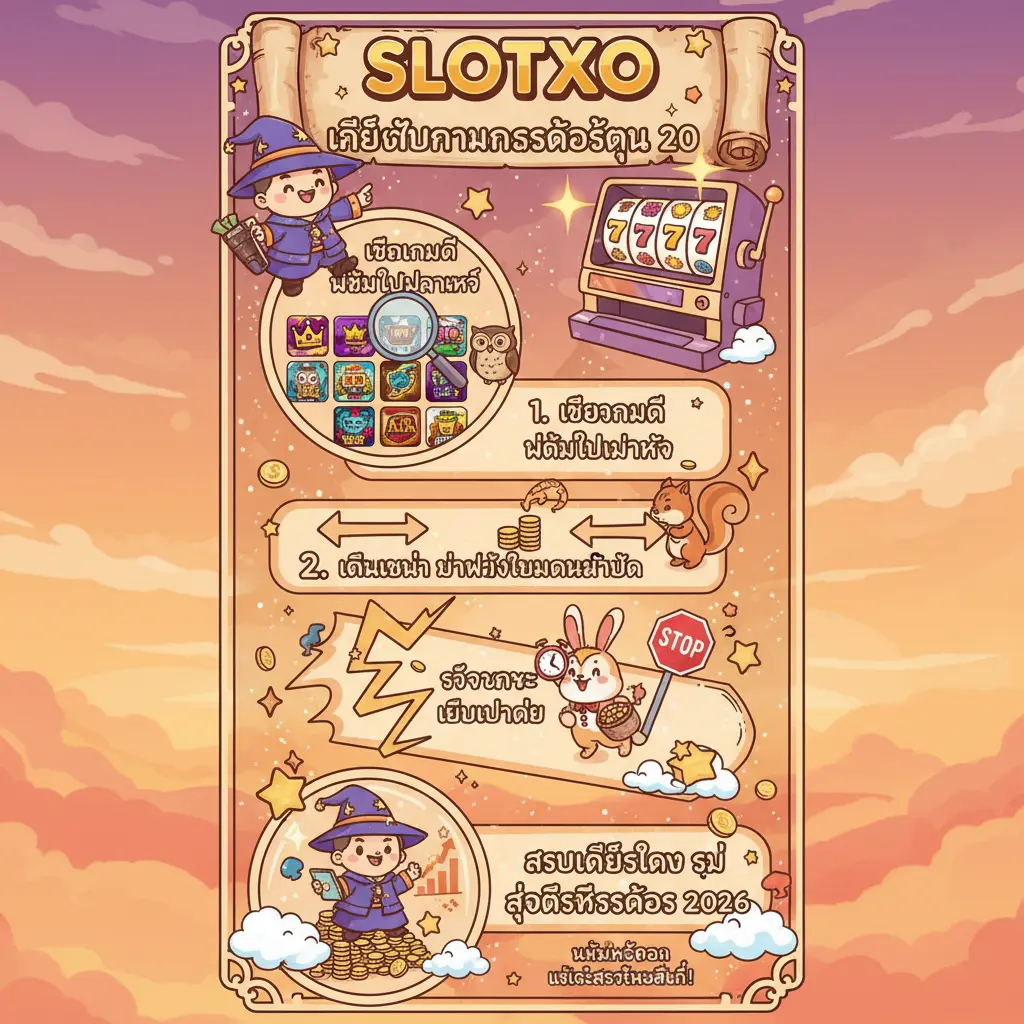 วิธี ปั่นสล็อตทุน 20 - SlotXO