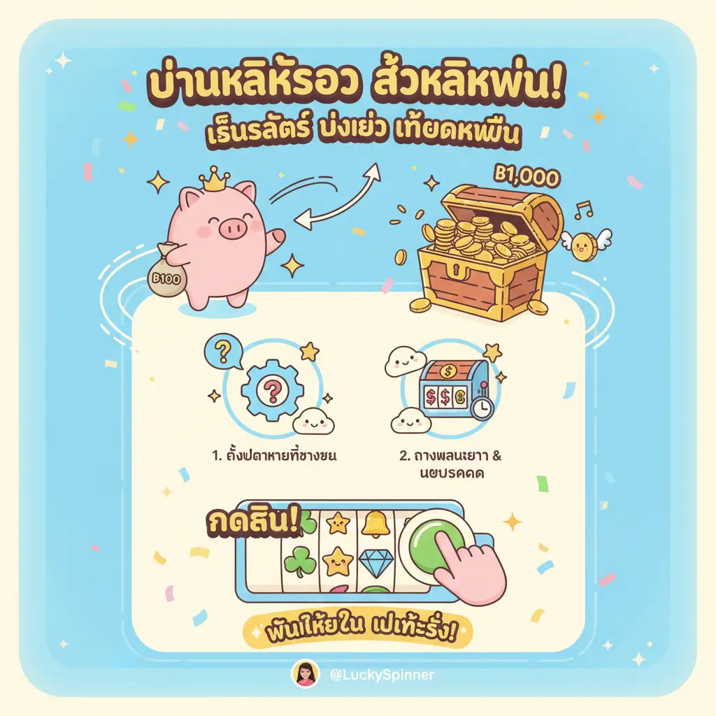 เล่นสล็อต ยัง ไง ให้แตกหมื่น - การพนัน