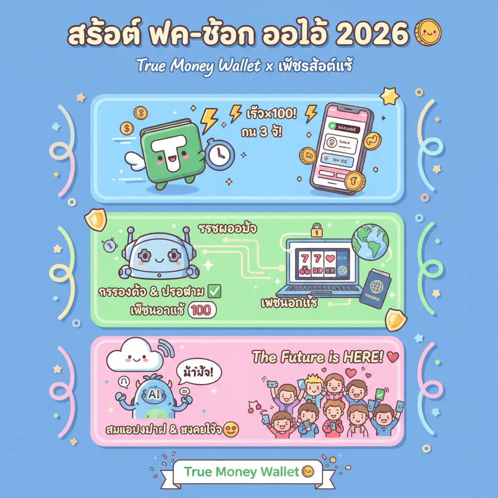 เว็บสล็อตแท้ นอก - True Money Wallet